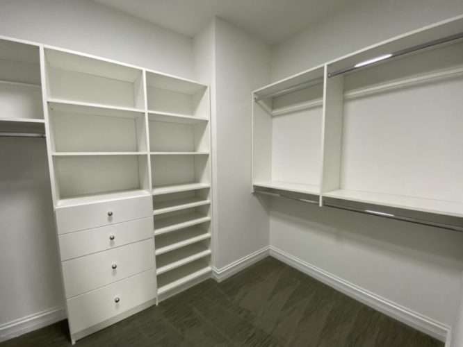Owners closet