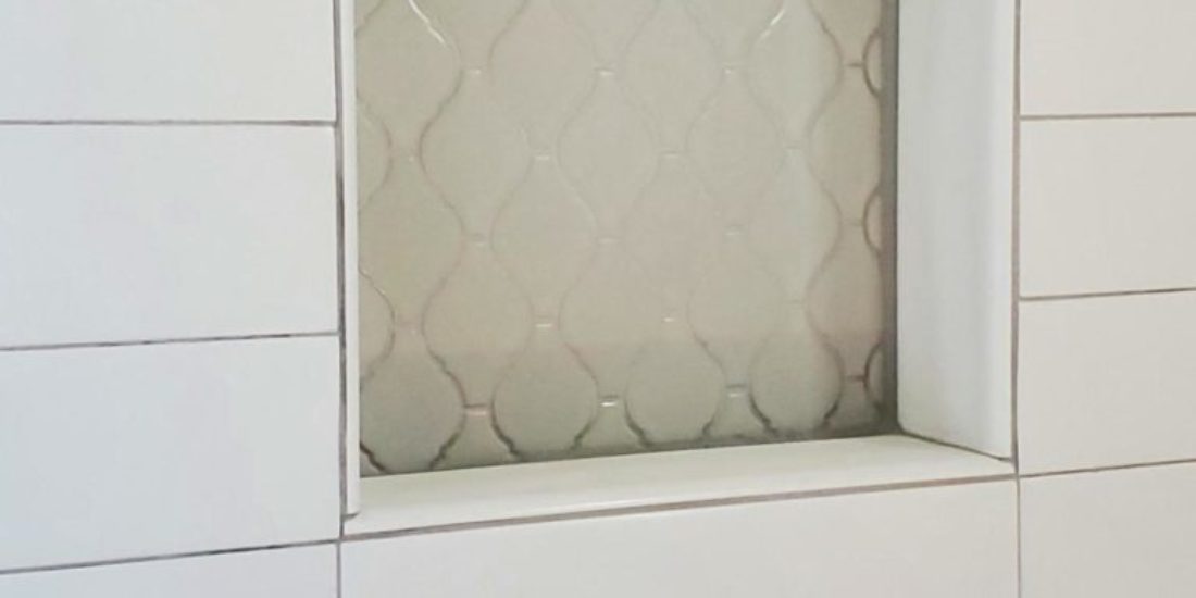 Tile shower